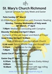 Holy Week and Easter at St Mary's